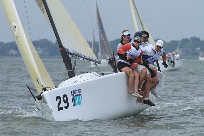 Bora Gulari, West Marine Rigging - New England Ropes - Melges 24, Sperry Top-Sider Charleston Race Week 2012 — Day 2 ©  JOY / U.S. Melges 24 Class Association http://www.melges32.com